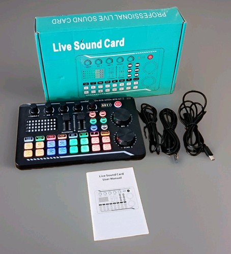 Live sound card mixer - live,