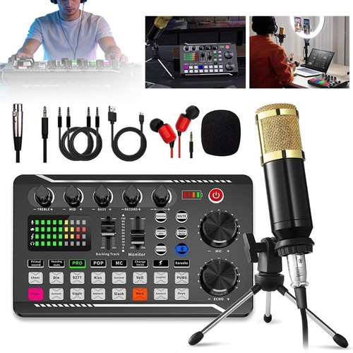 Podcast home studio - &,