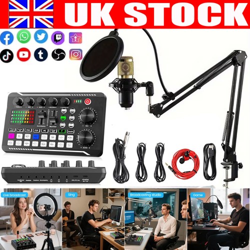 Microphone set home studio - microphone,